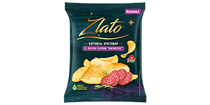 Картофель хрустящий Zlato со вкусом салями миланская