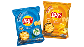 Чипсы Lay's со вкусом сметана зелень/сыр 70г	