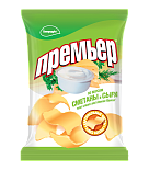 Чипсы картофельные Премьер со вкусом сметаны и сыра 70г